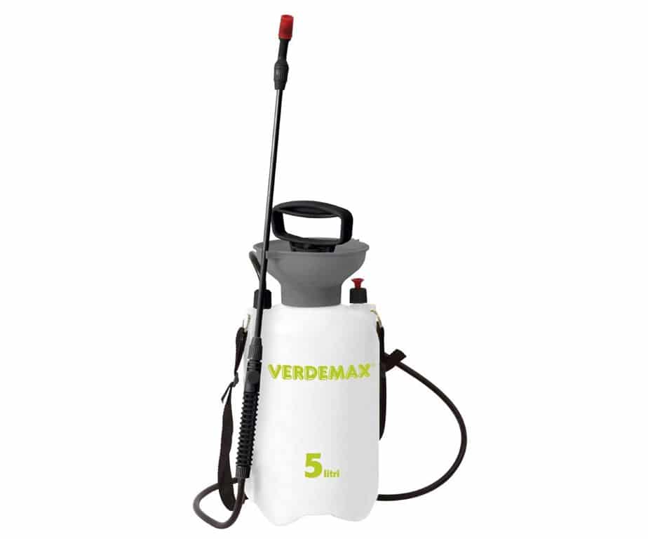 Pompa a pressione professionale 5 lt lancia giardino verdemax